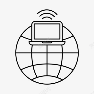 web首选项应用程序internet连接图标图标