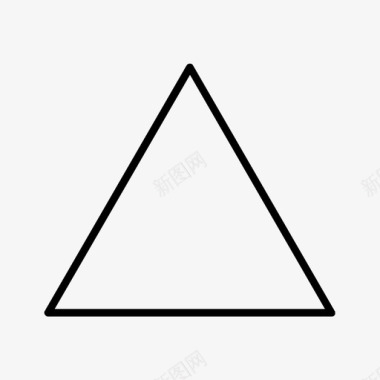三角形几何多边形图标图标