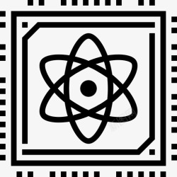 大时代大未来量子计算计算机未来图标高清图片