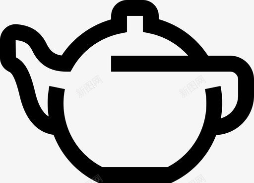 茶馆咖啡馆会所图标图标