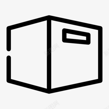 包装箱包装箱集装箱交货图标图标