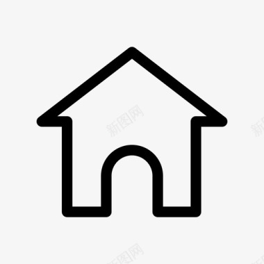 低能耗房子家房子图标图标