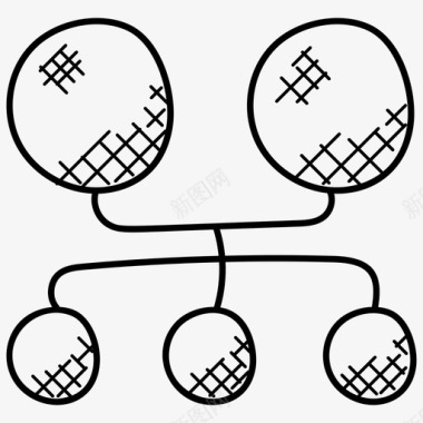 层次结构网络结构网络图标图标