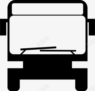 公共标识安全公共汽车汽车交通工具图标图标