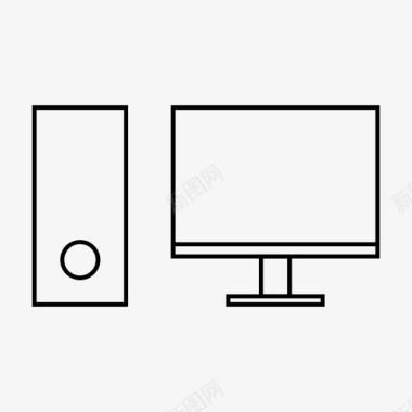 工厂质量计算机cpu技术图标图标