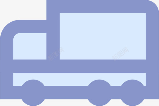 公交地铁标识物流公交私家车图标