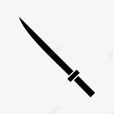 武士刀日本剑图标图标