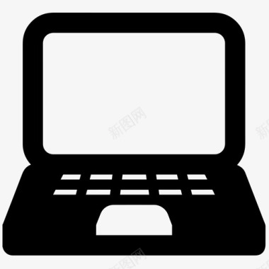 笔记本电脑电脑键盘图标图标