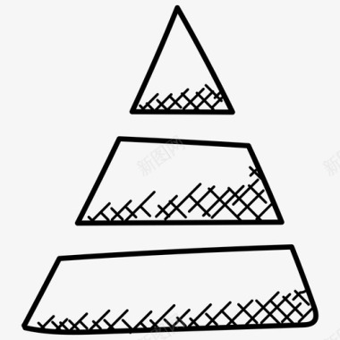 金字塔金字塔图结构图标图标