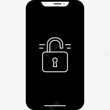 解锁手机iphone未加密图标图标