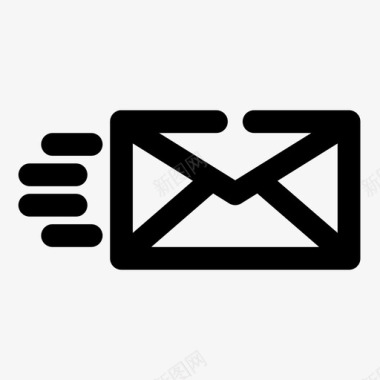 信封的消息邮件发送信封信件图标图标