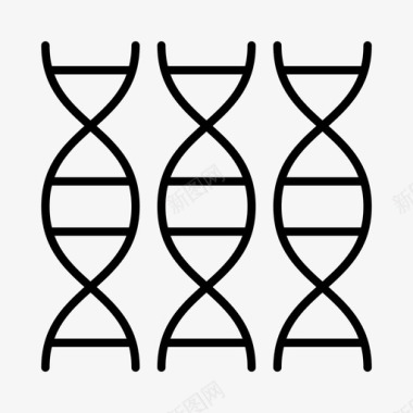 DNAdna生物化学教育图标图标