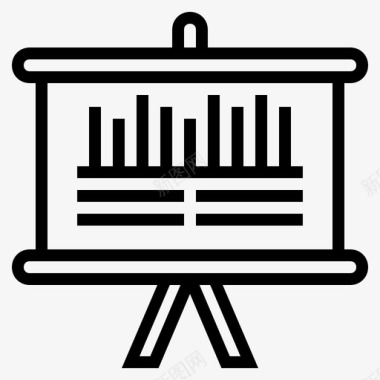 百分比统计商业策略商业介绍商业统计图标图标