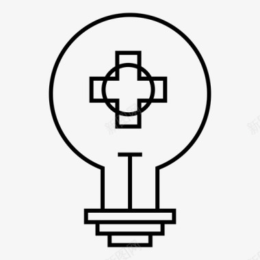 灯具电力工业灯具图标图标
