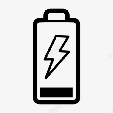 低电池能量功率图标图标