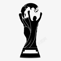 国际足联世界杯奖杯国际足联世界杯足球图标高清图片