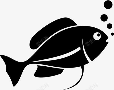 鱼动物美食家鱼图标图标