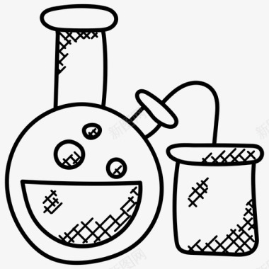 化学实验化学实验室测试科学技术图标图标