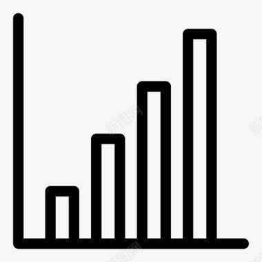 计划图表图表条形图业务图标图标