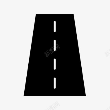 彩色道路道路驾驶高速公路图标图标