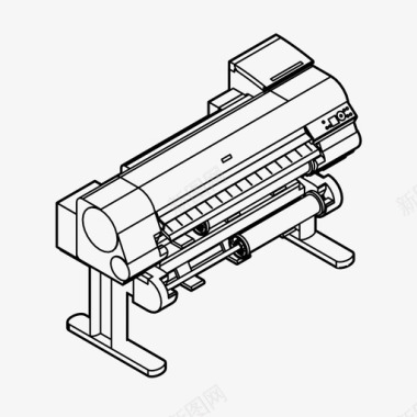 台账格式绘图仪大幅面工具图标图标