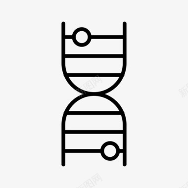 DNAdna染色体dna链图标图标