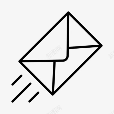 邮件物流邮政图标图标