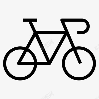 自行车购物图标图标