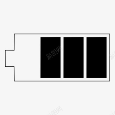 电池电量低电池电量高蓄电池电量电池电量图标图标