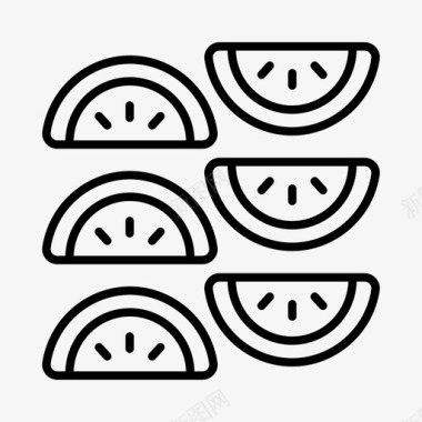 粤菜饺子粤菜菜肴图标图标