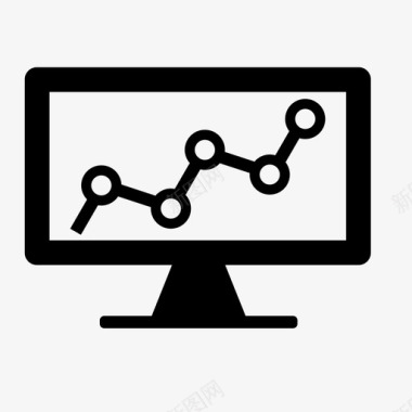 证券股票股票市场图图表计算机图标图标