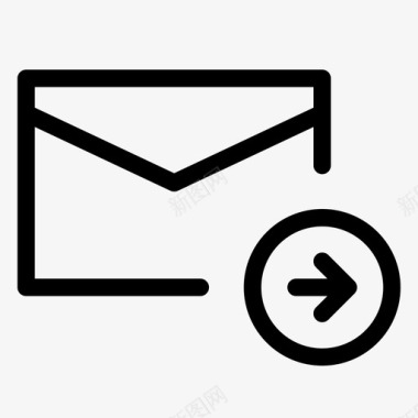消息发送发送电子邮件转发消息图标图标