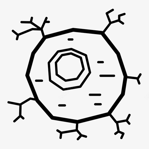 生物学简笔画图片