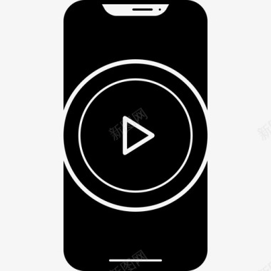 手机腾讯视频视频应用程序图形图标图标