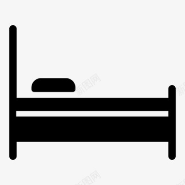 床睡爱家的调情图标图标