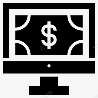 互联网业务互联网业务计算机美元图标图标