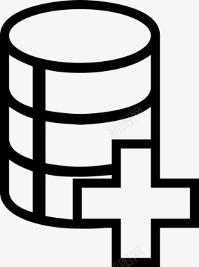 不添加防腐剂标志数据库添加添加数据图标图标