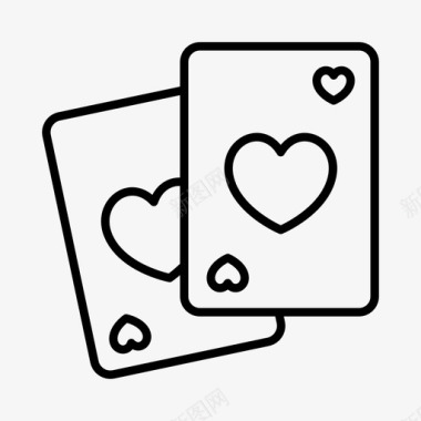 魔术纸牌魔术幻觉图标图标