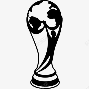 世界杯奖杯足球俄罗斯图标图标