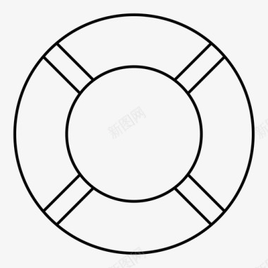 救生圈背景提示框救生圈图标图标