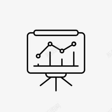 免费的幻灯片幻灯片业务图表图标图标