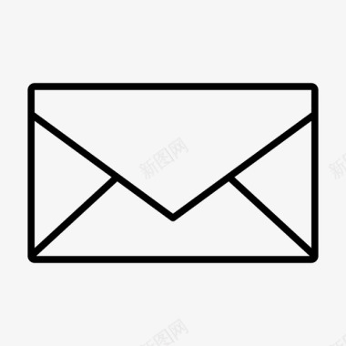 邮件信封基本资料图标图标