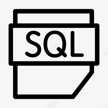 SQL图标_SQLicon_SQL矢量图标_88ICON