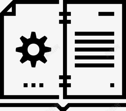 打造未来手册工程指南图标图标