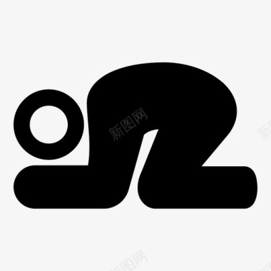 人们鞠躬穆斯林图标图标