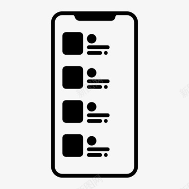 小程序移动接口应用程序iphone图标图标