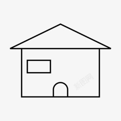 房地产地址设计住宅地址建筑图标高清图片