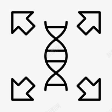 DNAdna修复生物化学实验室图标图标