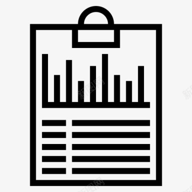 财务工作汇报业务报告业务数据剪贴板图标图标