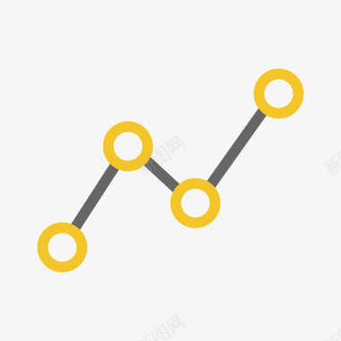 数据分析曲线图数据分析图标